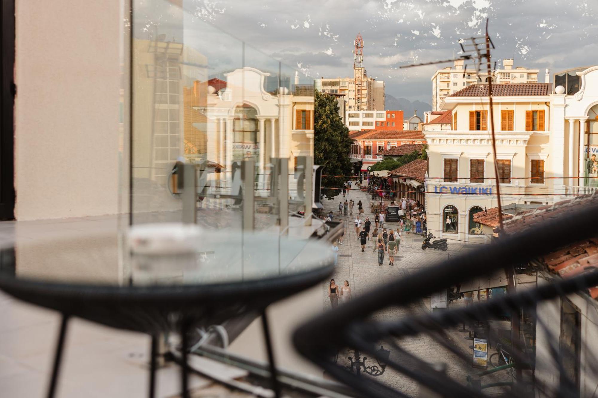 Downtown Hotel Shkodra Exterior foto